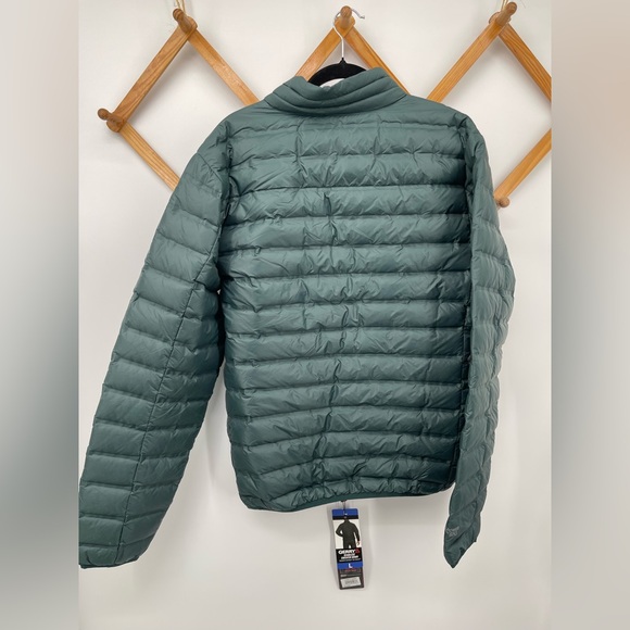 Gerry Weber Quilted Down-Style Puffer Jacket in Forest Green - Picture 9 of 10